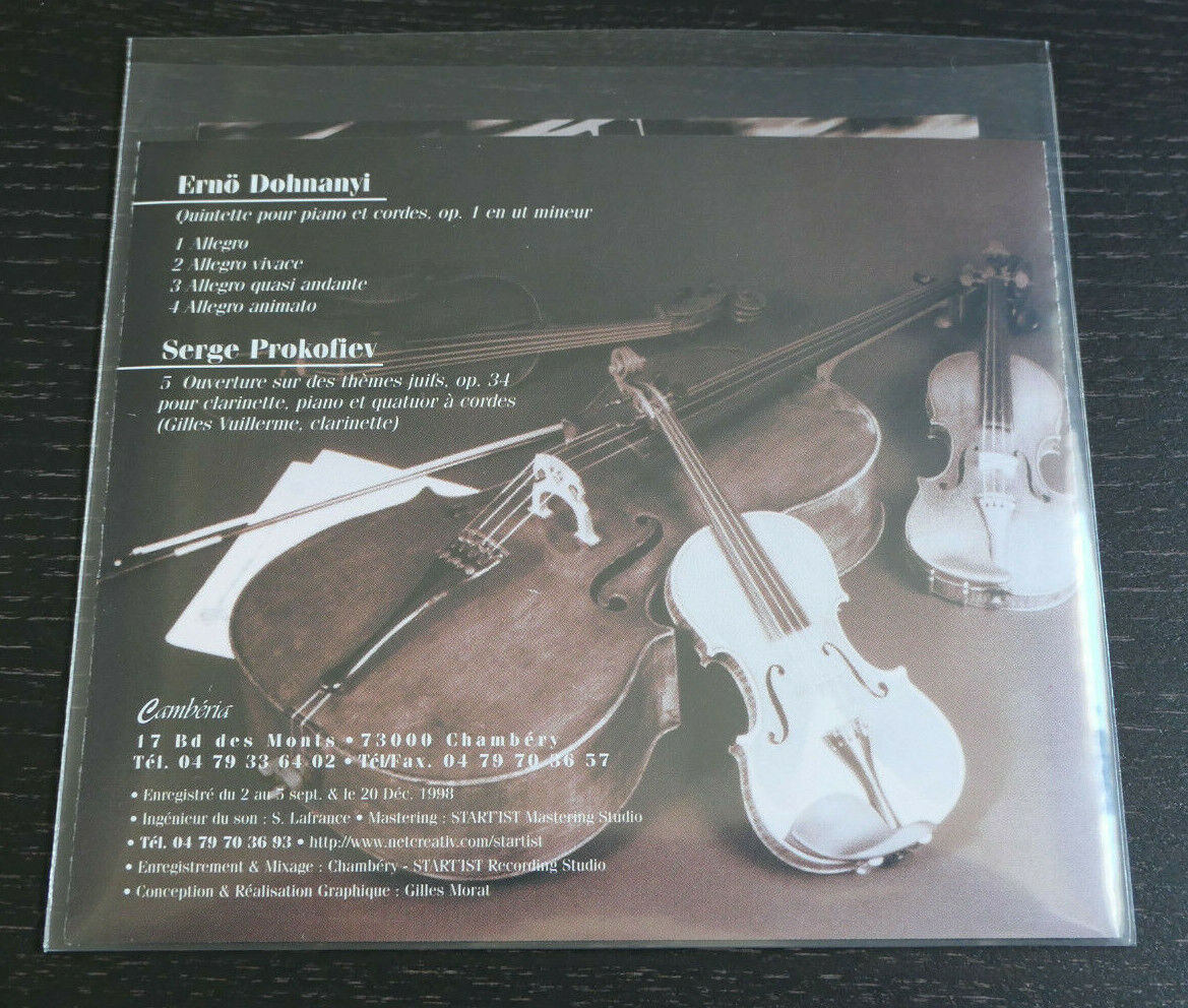 CD ENSEMBLE CAMBERIA / DOHNANYI / PROKOFIEV