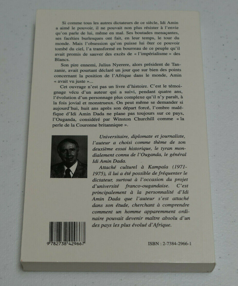 QUI EST IDI AMIN DADA ? / DENIS ROPA / L'HARMATTAN 1995 / AFRIQUE OUGANDA