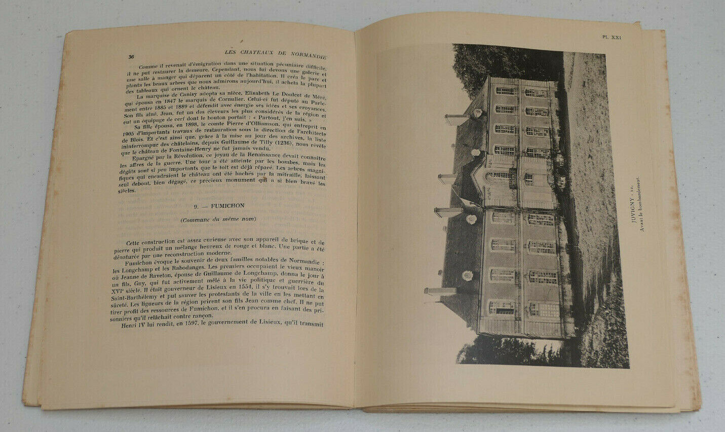 LES CHATEAUX DE NORMANDIE 69 MONOGRAPHIES / HENRY SOULANGE-BODIN / VANOEST 1949