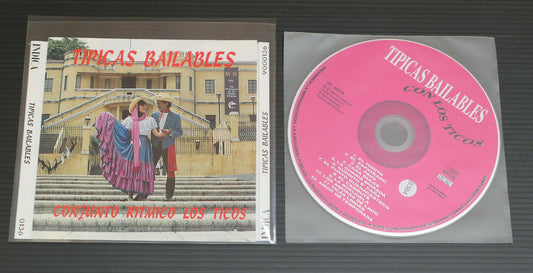 CD TIPICAS BAILABLES / CONJUNTO RITMICO LOS TICOS / 1993 12 TITRES COSTA RICA