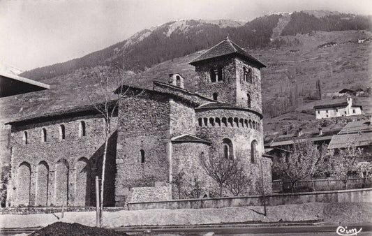 CARTE POSTALE SEMI-MODERNE NOIR & BLANC / AIME BASILIQUE ST MARTIN