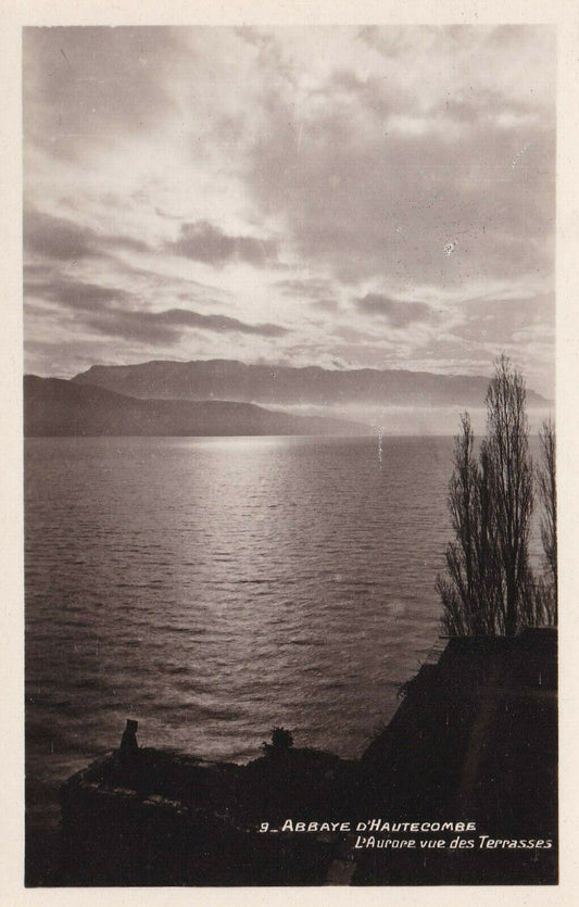 CARTE POSTALE ANCIENNE CPA / ABBAYE D'HAUTECOMBE L'AURORE VUE DES TERRASSES