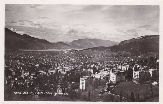 CARTE POSTALE ANCIENNE CPA / AIX-LES-BAINS VUE GENERALE