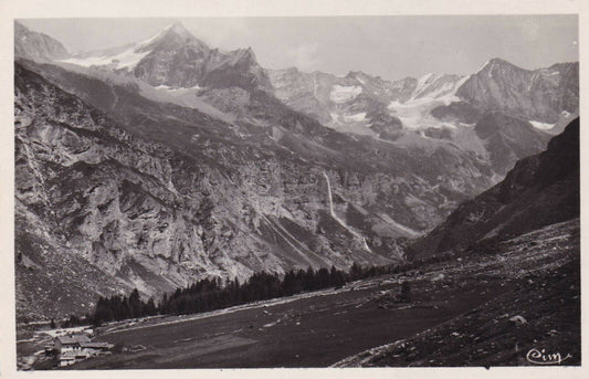 CARTE POSTALE CPSM NOIR & BLANC / PEISEY-NANCROIX LA CULAZ ET LES CASCADES