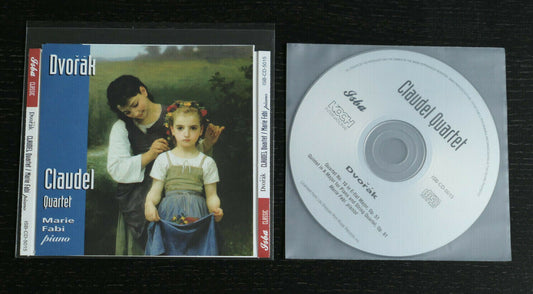 CD CLAUDEL QUARTET / MARIE FABI PIANO / DVORAK