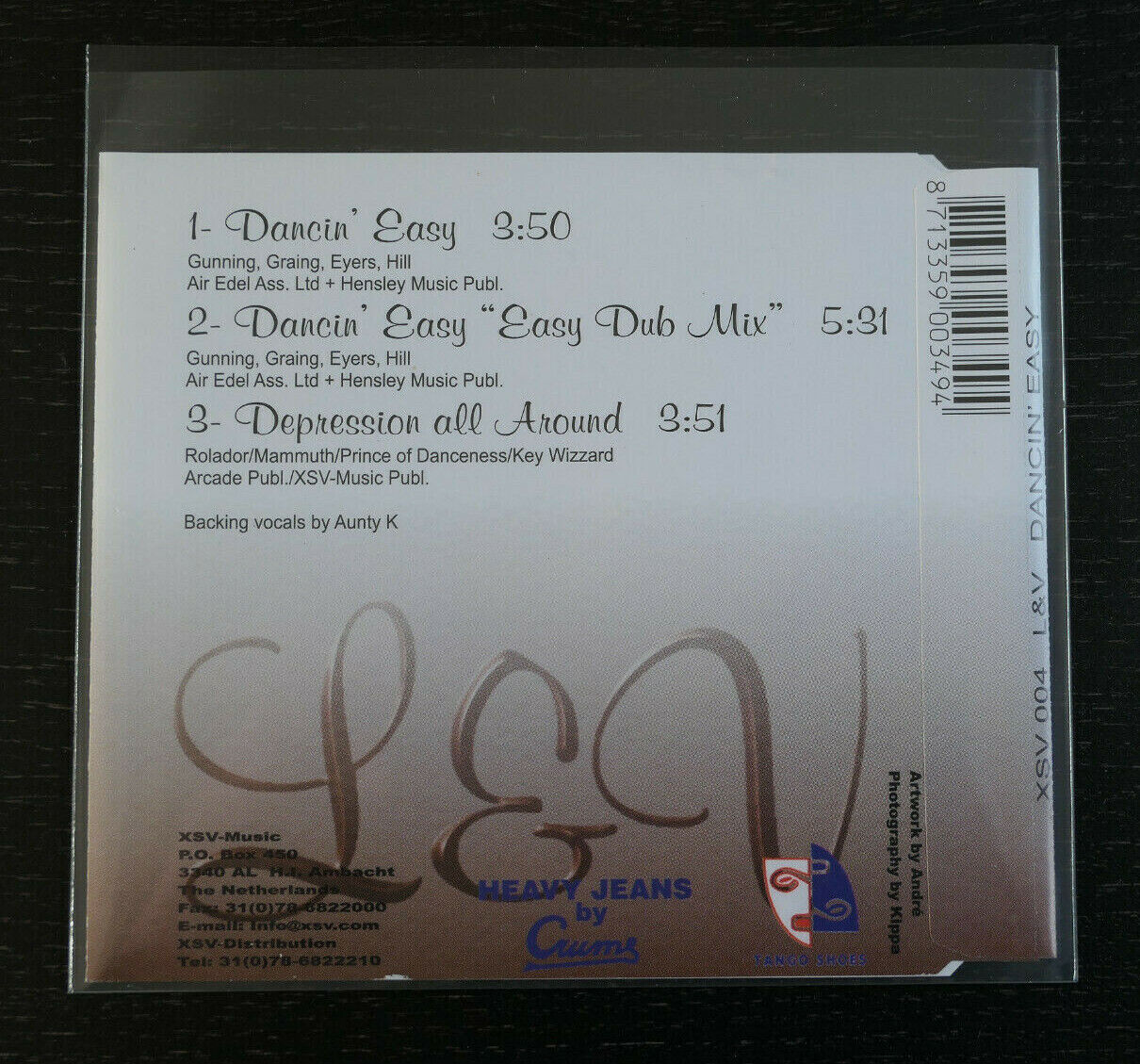 MAXI CD 3 TITRES / L&V / DANCIN EASY