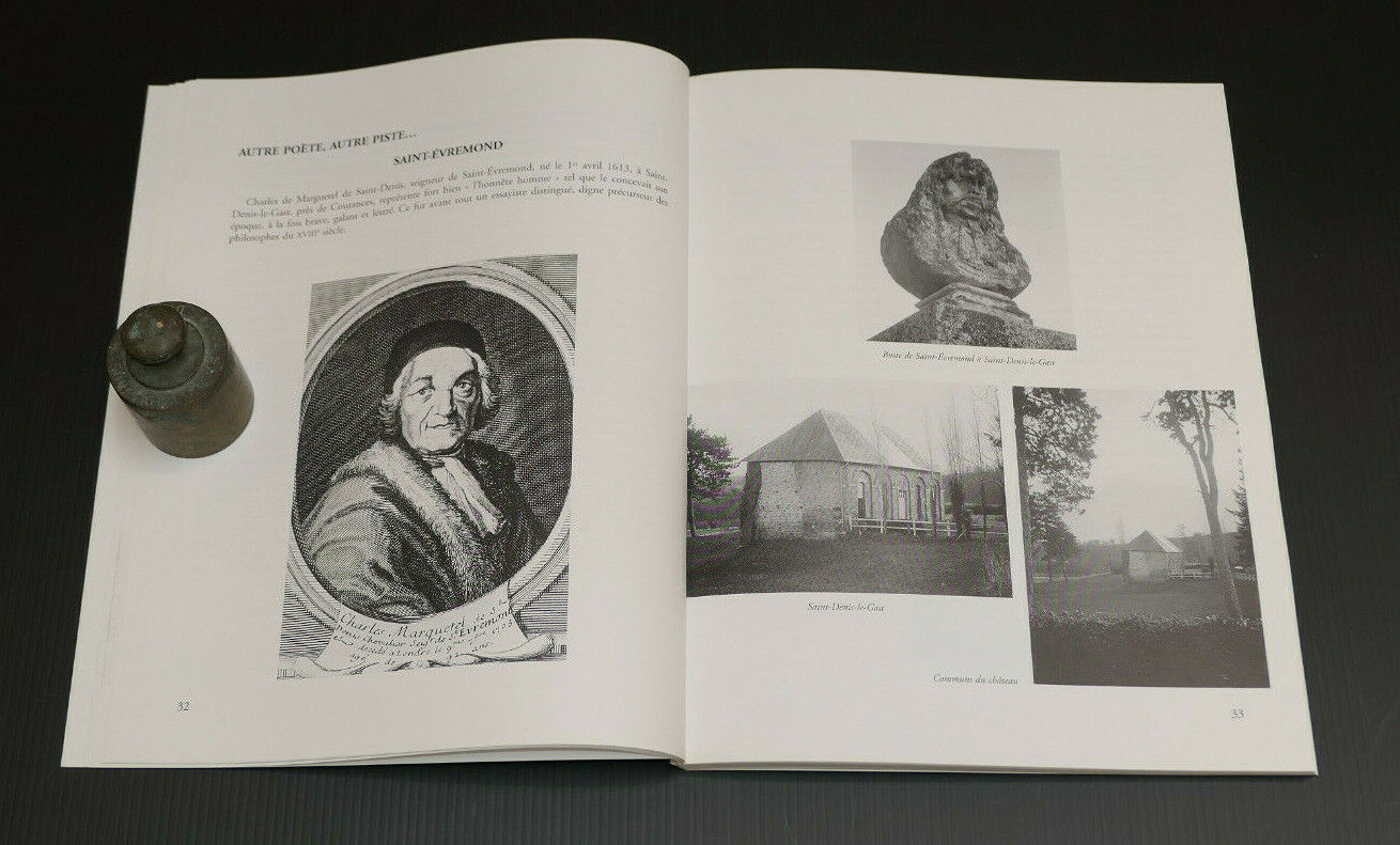PROMENADES EN NORMANDIE AVEC DES POETES DISPARUS / CLAUDE LE ROY / CORLET 1997