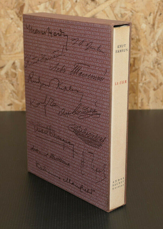 KNUT HAMSUN / LA FAIM / ANDRE SAURET 1956 / EX 2639/3000