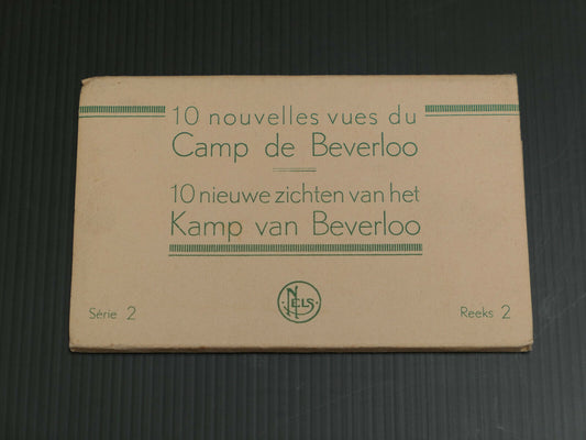 CAMP DE BEVERLOO / ANCIEN CARNET DE 10 CARTES POSTALES / COMPLET