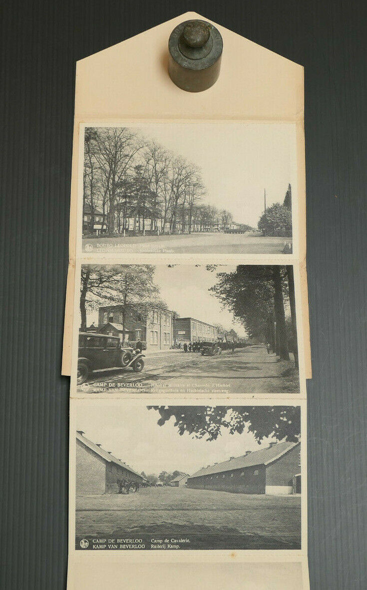 CAMP DE BEVERLOO / ANCIEN CARNET DE 10 CARTES POSTALES / COMPLET