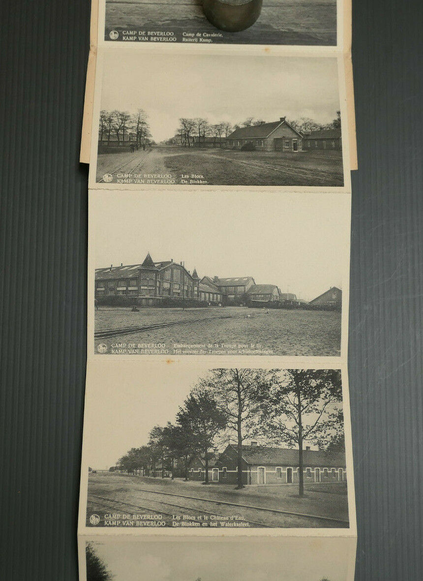 CAMP DE BEVERLOO / ANCIEN CARNET DE 10 CARTES POSTALES / COMPLET