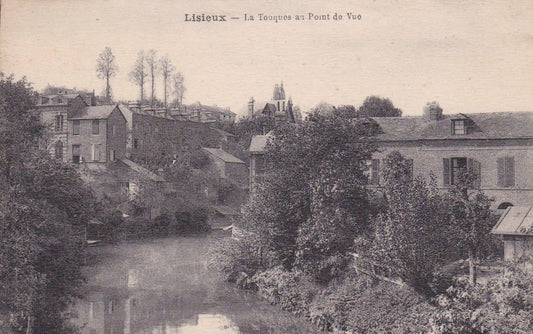 CARTE POSTALE ANCIENNE CPA / LISIEUX LA TOUQUES AU POINT DE VUE