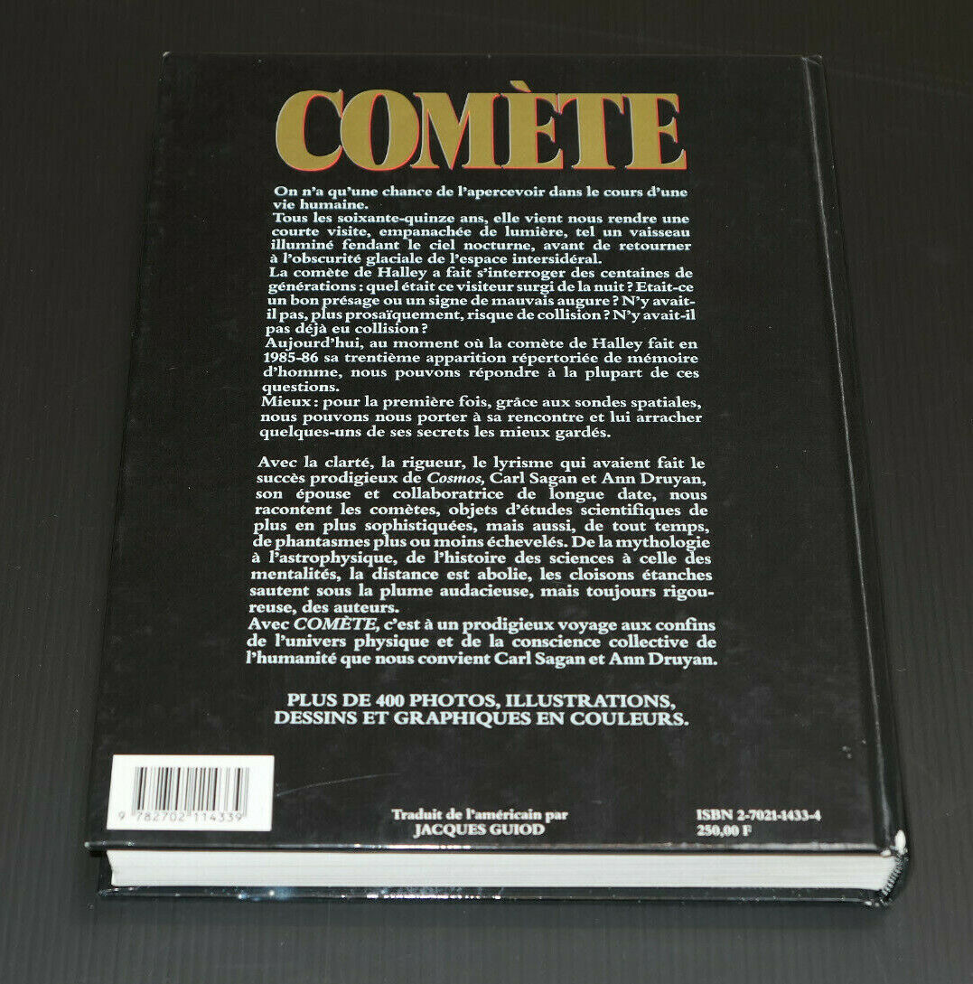 COMETE / CARL SAGAN / ANN DRUYAN / CALMANN LEVY 1985