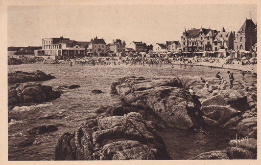 CARTE POSTALE ANCIENNE CPA / LE CROISIC LA PLAGE