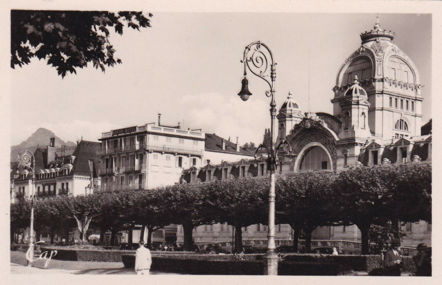 CARTE POSTALE ANCIENNE CPA / EVIAN-LES-BAINS L'ETABLISSEMENT DE BAINS