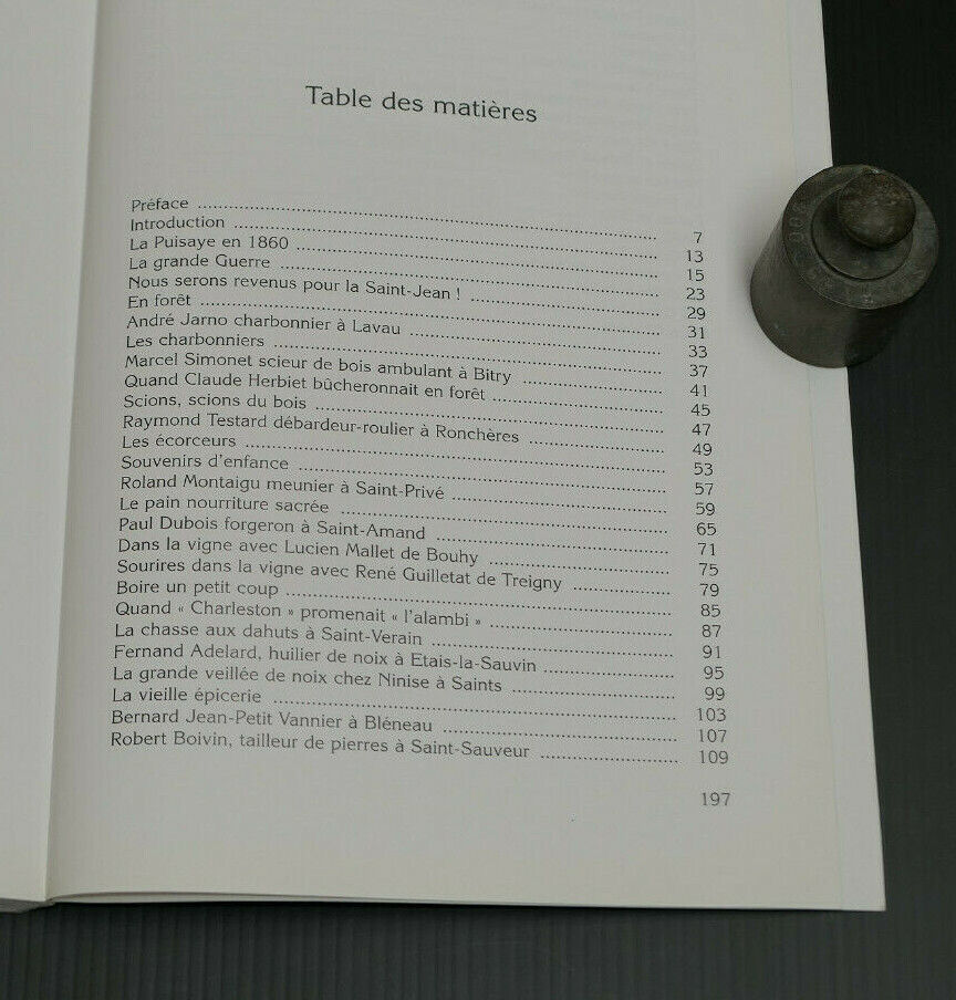 CES GENS DE PUISAYE VOLUME 2 MEMOIRES DE VILLAGES / JEAN-CLAUDE TSAVDARIS / 1998