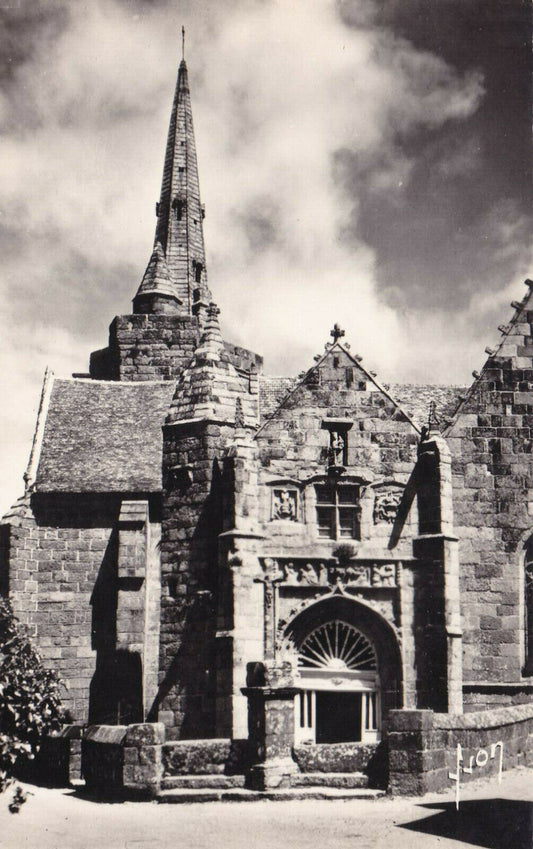 CARTE POSTALE CPSM NOIR & BLANC / PERROS-GUIREC CHAPELLE DE N.-D. DE LA CLARTE