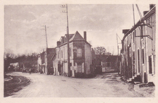 CARTE POSTALE ANCIENNE CPA / MORDELLES L'ARRIVEE ROUTES DE PLELAN ET DE CINTRE