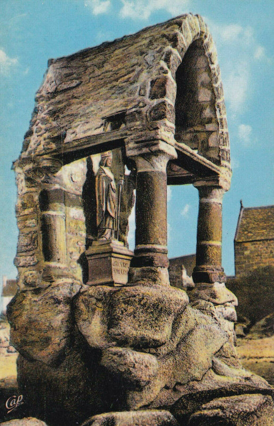 CARTE POSTALE CPSM COULEUR / PLOUMANAC'H L'ORATOIRE DE SAINT-GUIREC