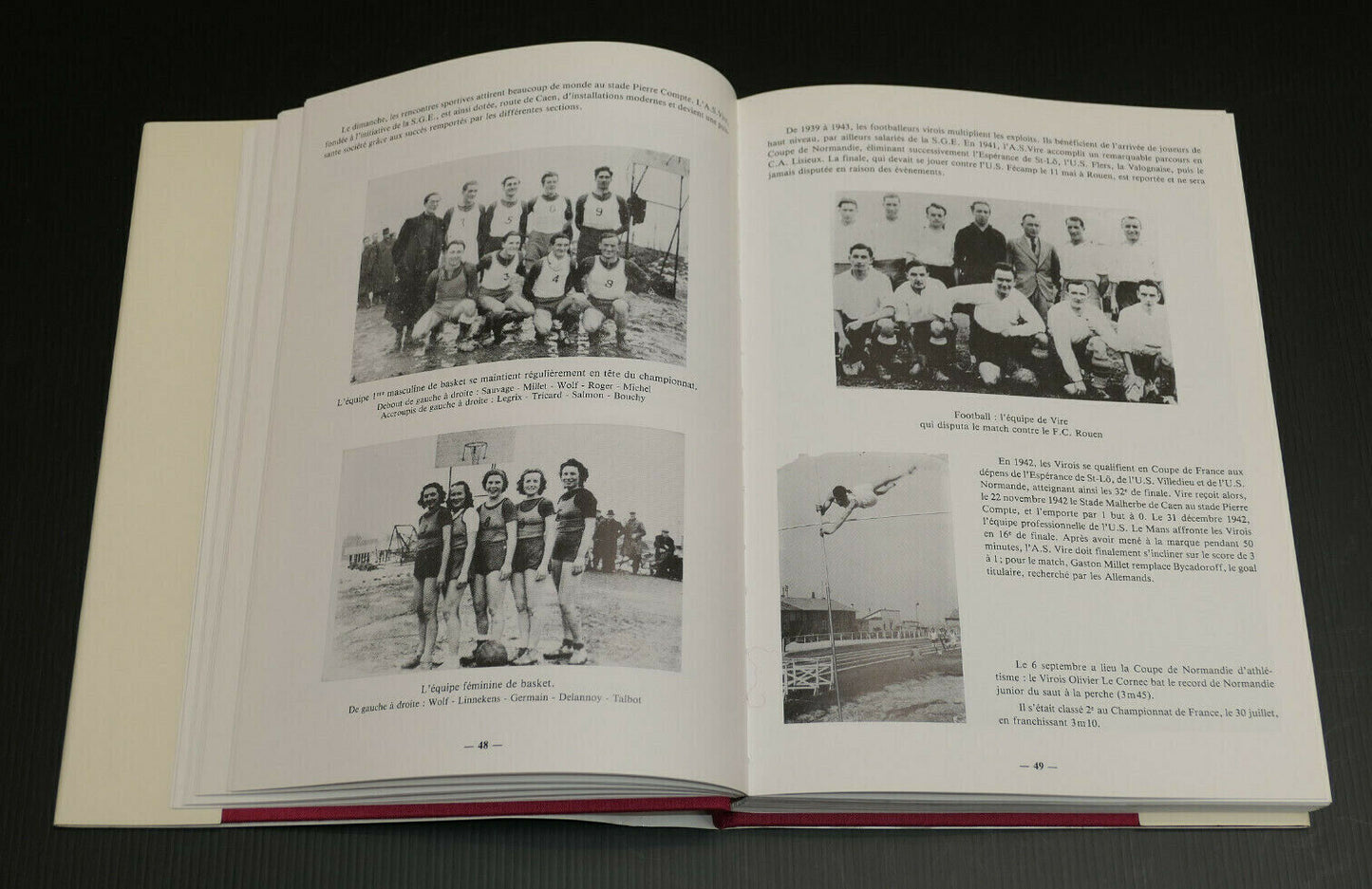 VIRE SE SOUVIENT 1939-1956 / 1993 / HISTOIRE NORMANDIE CALVADOS WWII
