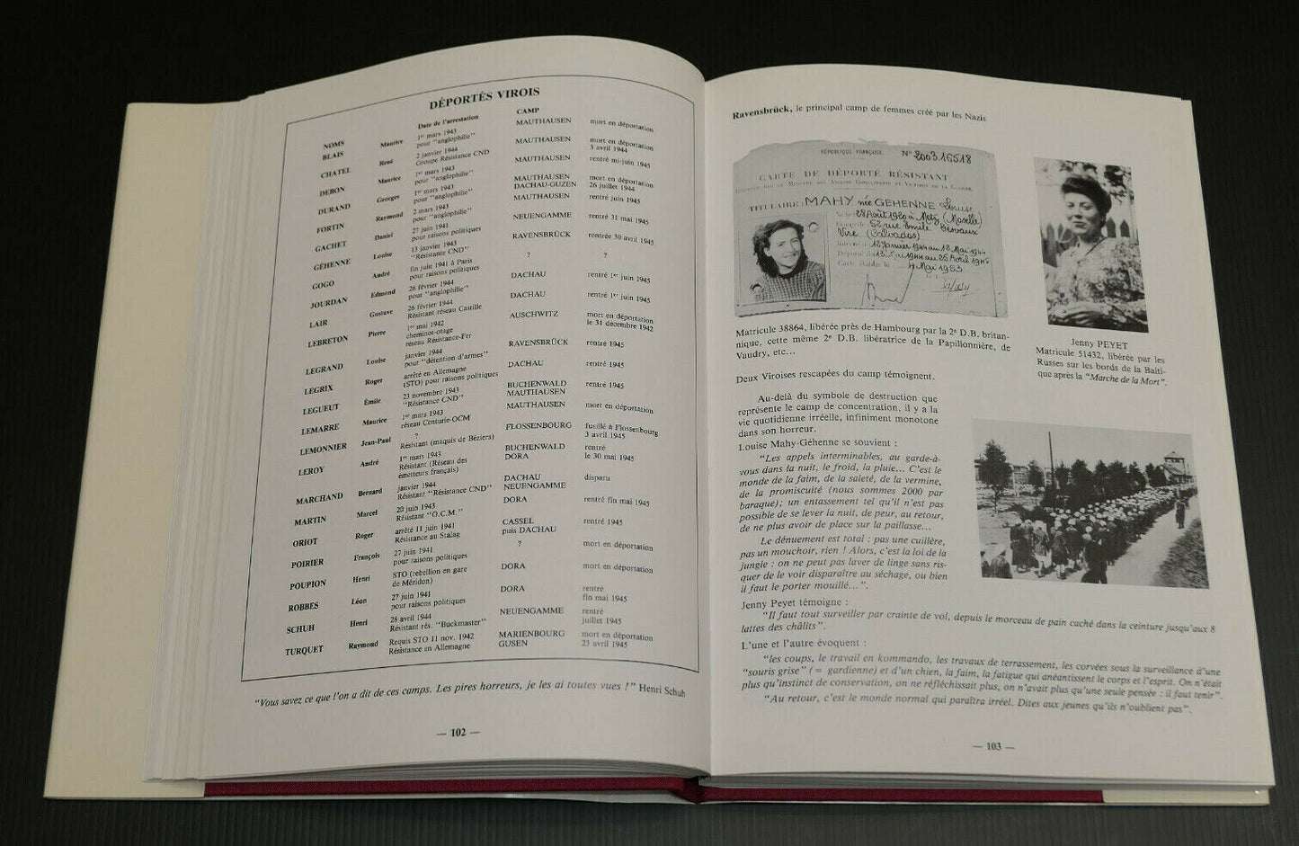 VIRE SE SOUVIENT 1939-1956 / 1993 / HISTOIRE NORMANDIE CALVADOS WWII