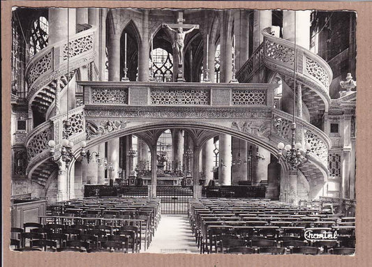 CARTE POSTALE CPSM NOIR & BLANC / PARIS JUBE DE L'EGLISE SAINT-ETIENNE DU MONT