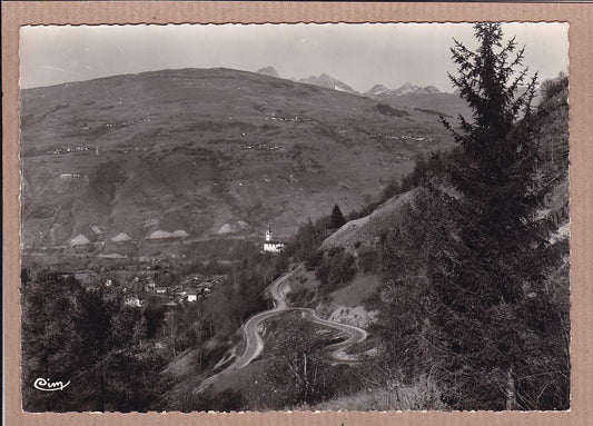 CARTE POSTALE CPSM NOIR & BLANC / LANDRY VUE GENERALE