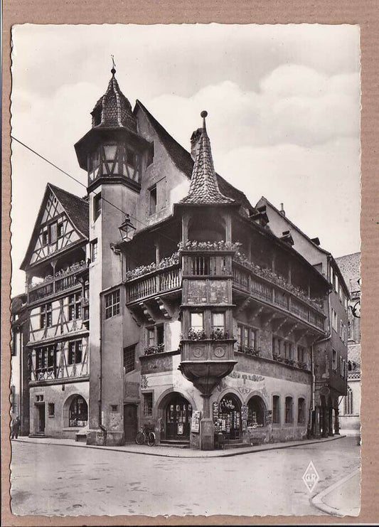 CARTE POSTALE CPSM NOIR & BLANC / COLMAR MAISON PFISTER