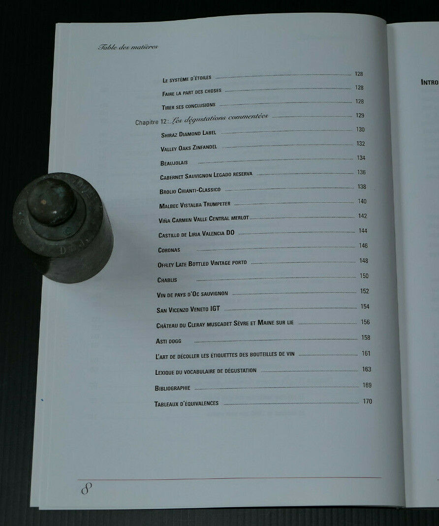 LA DEGUSTATION ET L'EVALUATION DU VIN / PIERRE RAJOTTE / GUIDE OENOLOGIE / 2006