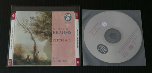 CD TRIO FLORILEGE / JOHANNES BRAHMS TRIOS 1 & 3 / CALIOPE CAL 9239 / 1998