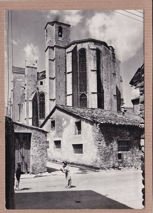 CARTE POSTALE CPSM NOIR & BLANC / ST MAXIMIN-LA-STE-BAUME BASILIQUE