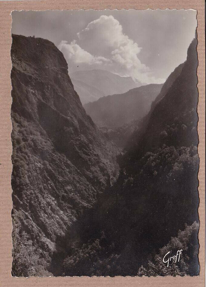CARTE POSTALE CPSM NOIR & BLANC / VALLEE DE LA ROMANCHE LES ALPES