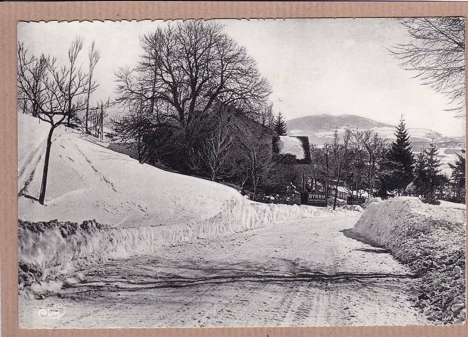 CPSM BLACK &amp; WHITE POSTCARD / SURROUNDINGS OF GAP LE COL BAYARD 