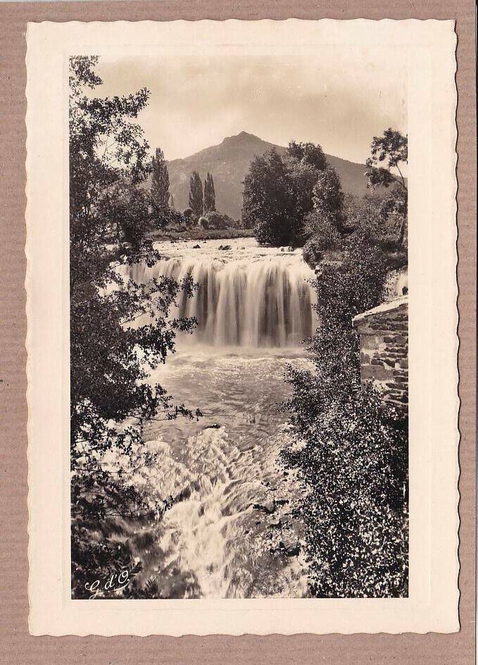 CARTE POSTALE CPSM NOIR & BLANC / CASCADE DE SAILLANT SAINT-NECTAIRE MUROL