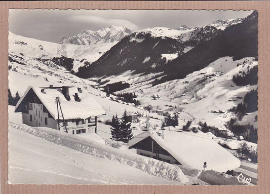 CARTE POSTALE CPSM NOIR & BLANC / HAUTELUCE SPORTS D'HIVER