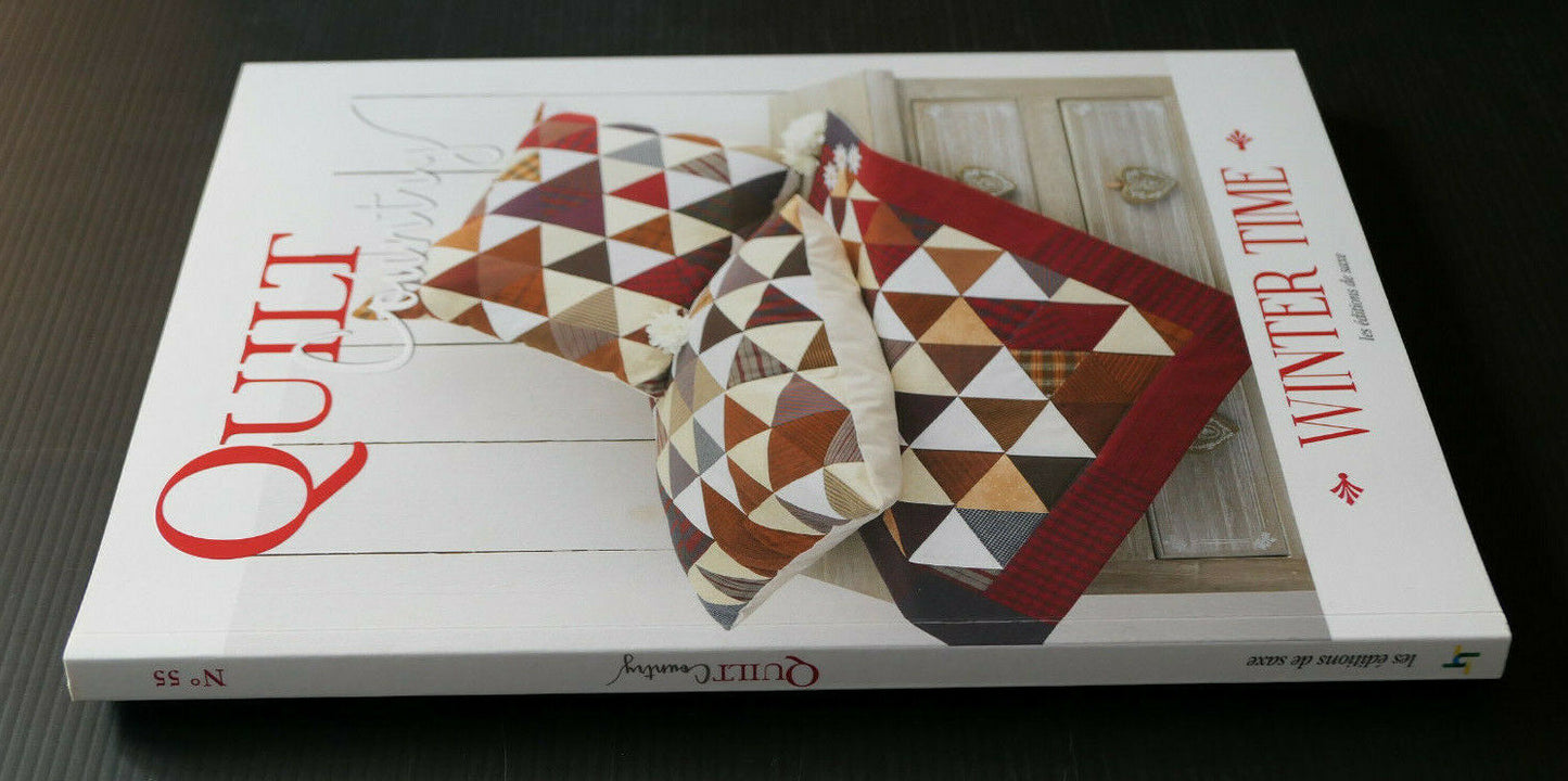 QUILT COUNTRY / WINTER TIME / LES EDITIONS DE SAXE 2018