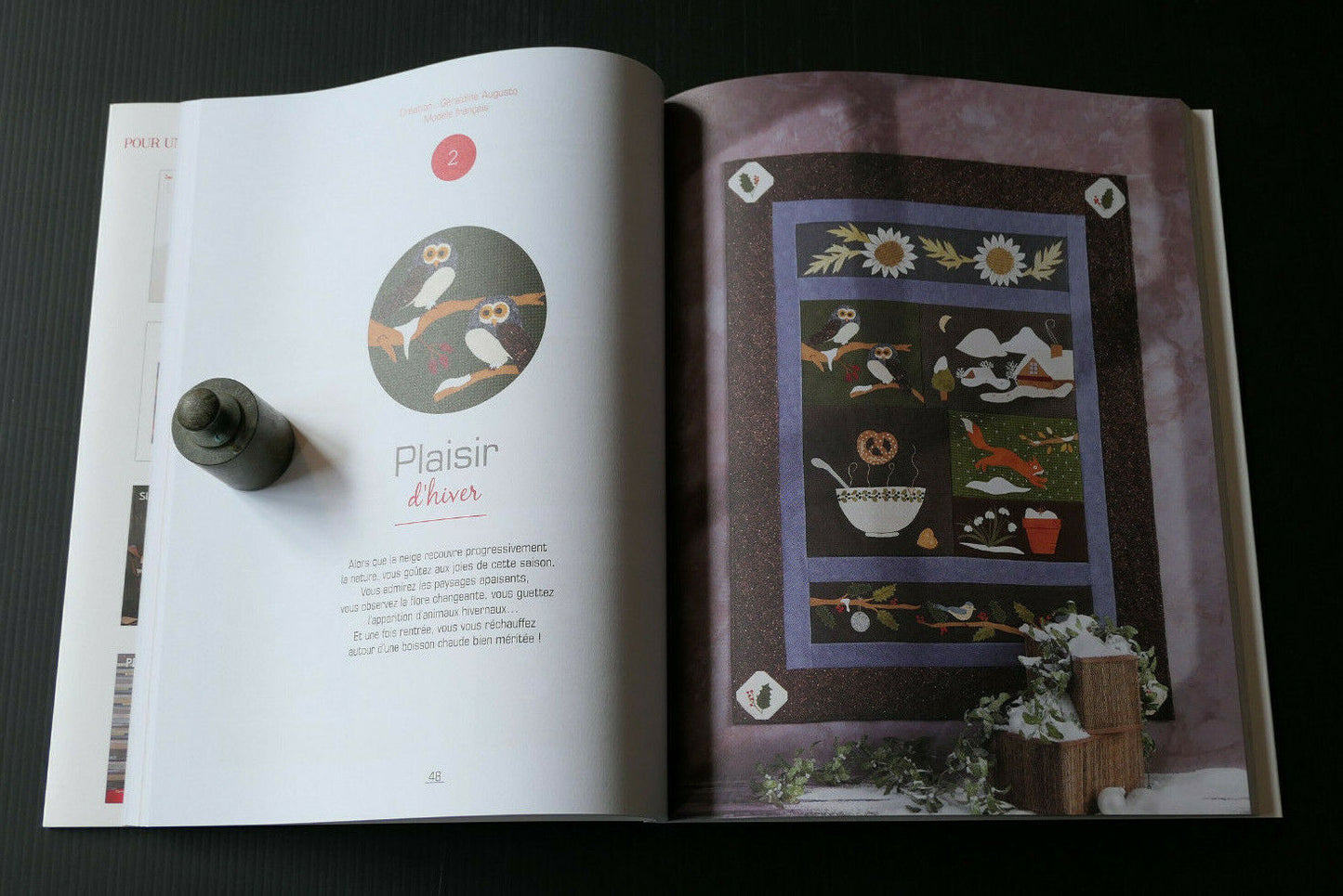 QUILT COUNTRY / WINTER TIME / LES EDITIONS DE SAXE 2018