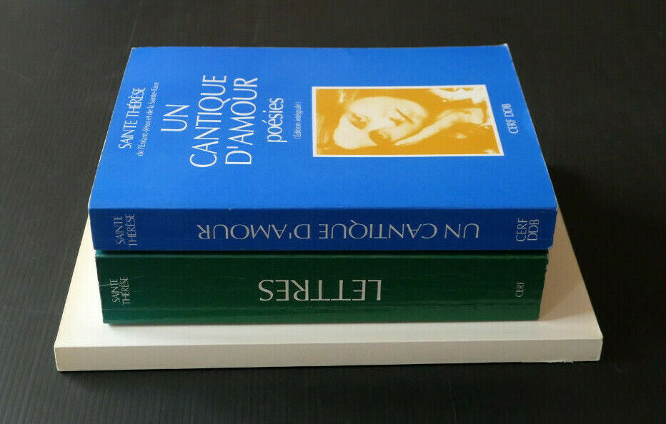 SAINTE THERESE DE L'ENFANT-JESUS / LOT DE 3 LIVRES