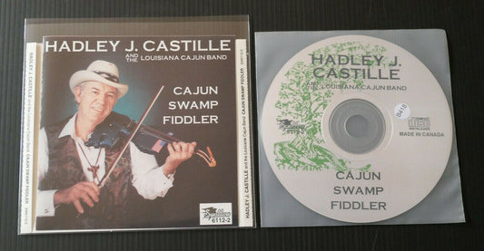 CD HADLEY J. CASTILLE AND THE LOUISIANA CAJUN BAND / CAJUN SWAMP FIDDLER / 1993