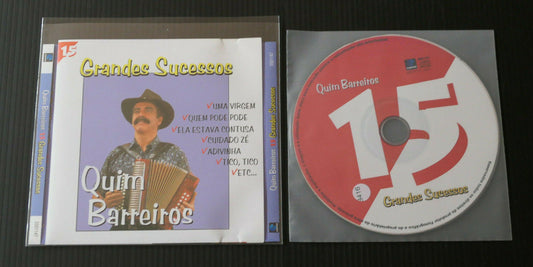 CD QUIM BARREIROS / 15 GRANDES SUCESSOS / 1997