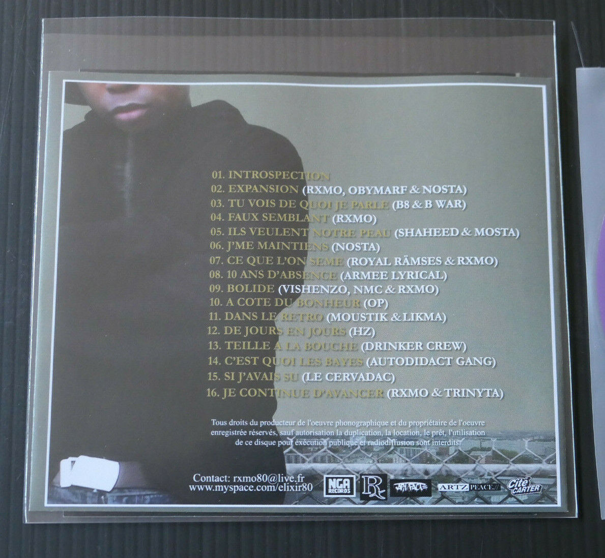 CD ELIXIR VOLUME 2 / COMPILATION 16 TITRES / NGA RECORDS
