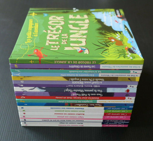 LOT DE 19 LIVRES HACHETTE JEUNESSE