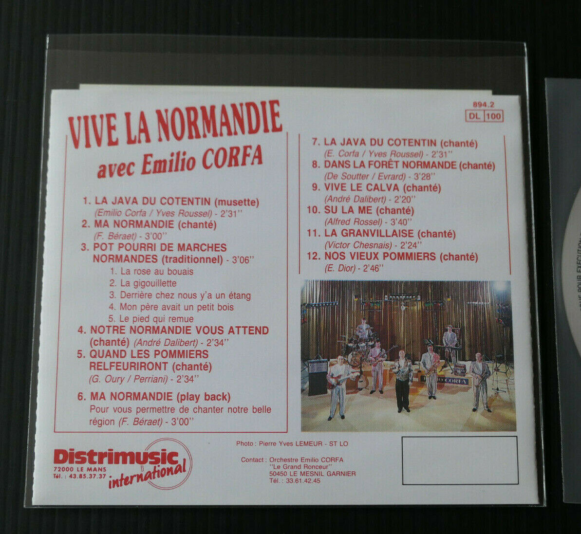 CD EMILIO CORFA / VIVE LA NORMANDIE / VALMY