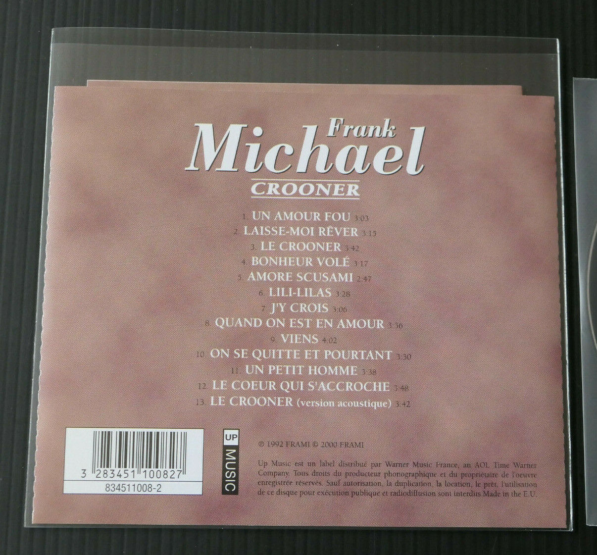 CD FRANK MICHAEL / CROONER / 2000