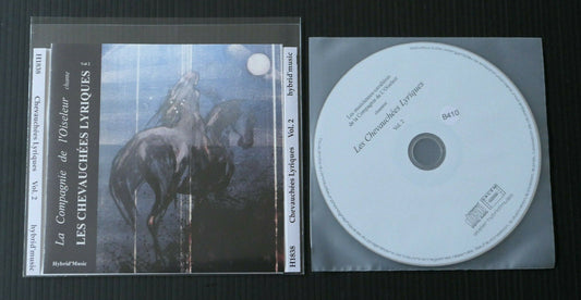 CD LA COMPAGNIE DE L'OISELEUR CHANTE LES CHEVAUCHEES LYRIQUES VOL. 2 / 2015