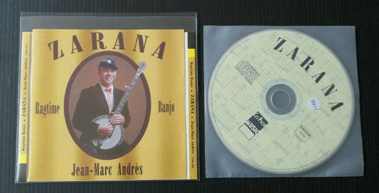 CD ZARANA / JEAN-MARC ANDRES / RAGTIME BANJO / 1997