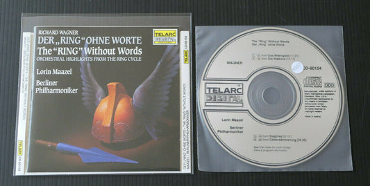 CD WAGNER / LORIN MAAZEL / BERLINER PHILHARMONIKER / TELARC 1988