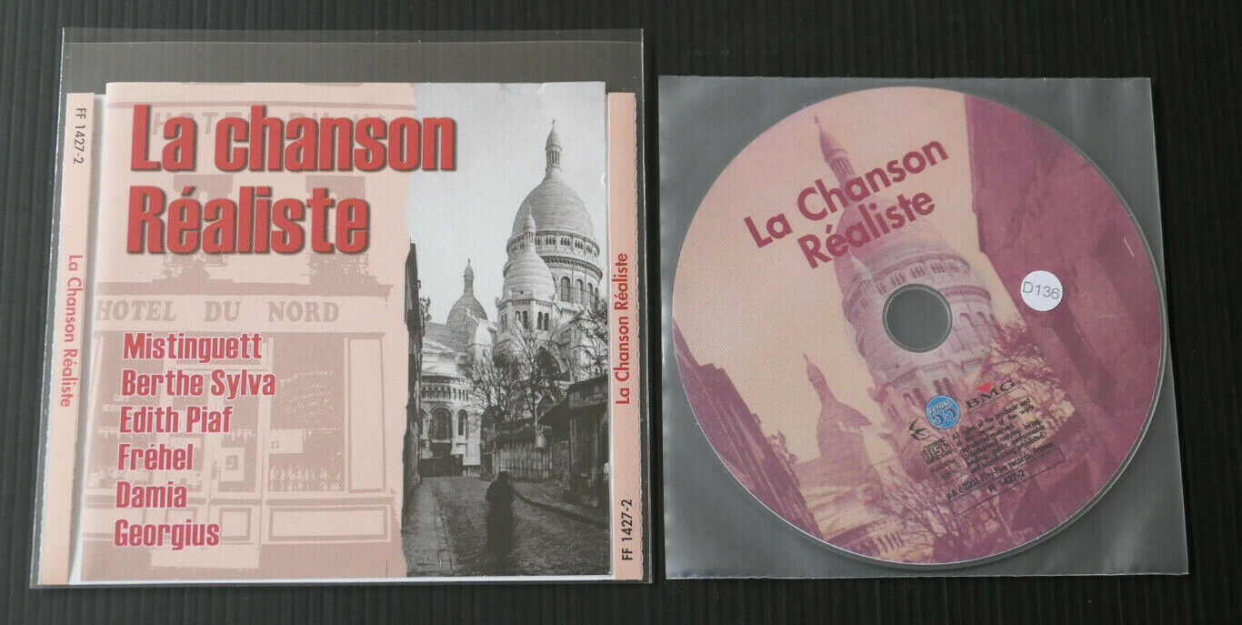 CD LA CHANSON REALISTE / COMPILATION 16 TITRES / 2003