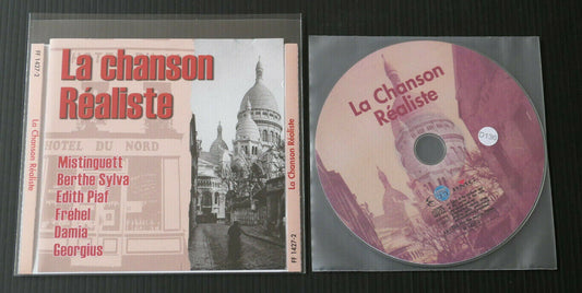 CD LA CHANSON REALISTE / COMPILATION 16 TITRES / 2003