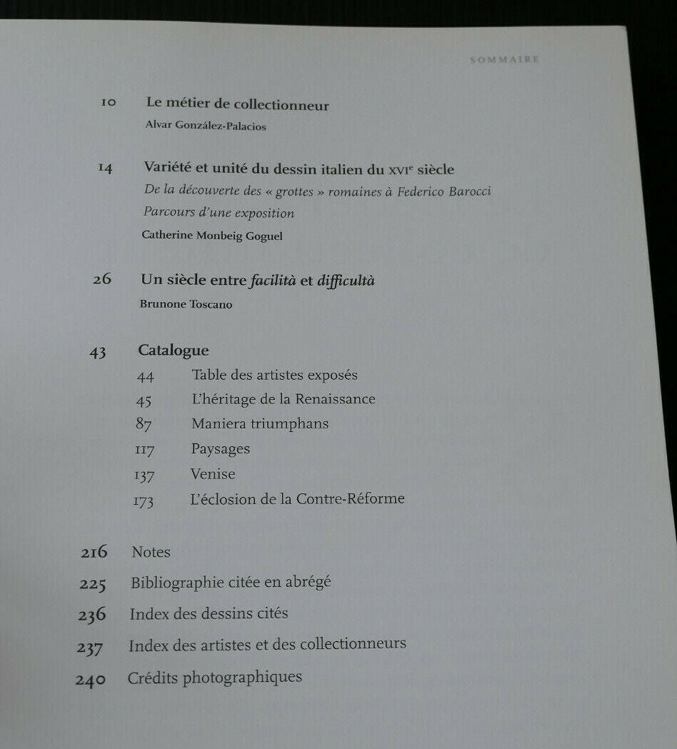 L'OEIL ET LA PASSION / DESSINS ITALIENS DE LA RENAISSANCE / SOMOGY 2011 / ART